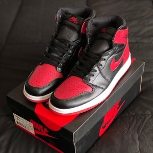 Nike Air Jordan 1 Bred Deadstock